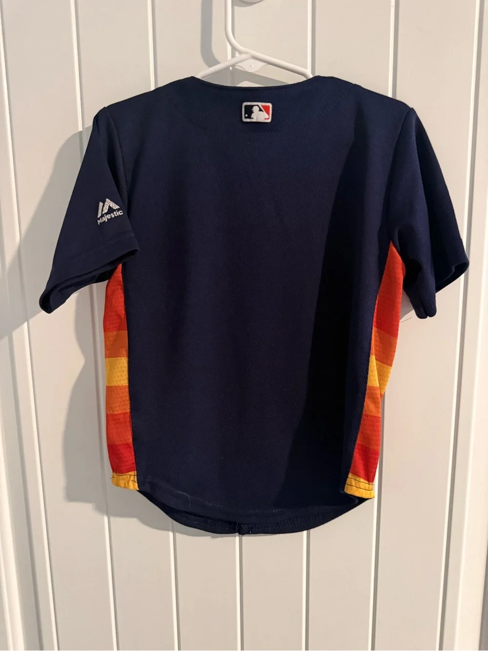 Majestic Astros Cool Base Baseball Jersey – Kids 4T